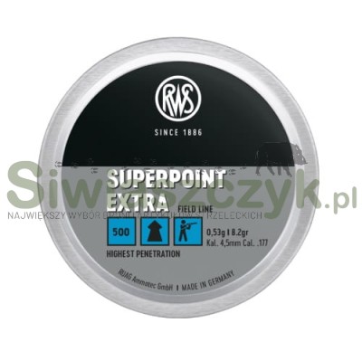 Śrut RWS SuperPoint Extra 4,50/500 0,53g(8,20gr)(2136716)-121095