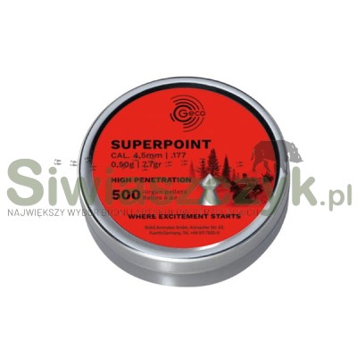 Śrut GECO SuperPoint 4,50/500 0,50g(7,70gr)(2136740)-121097
