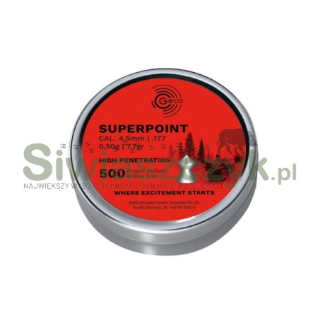 Śrut GECO SuperPoint 4,50/500 0,50g(7,70gr)(2136740)-121097