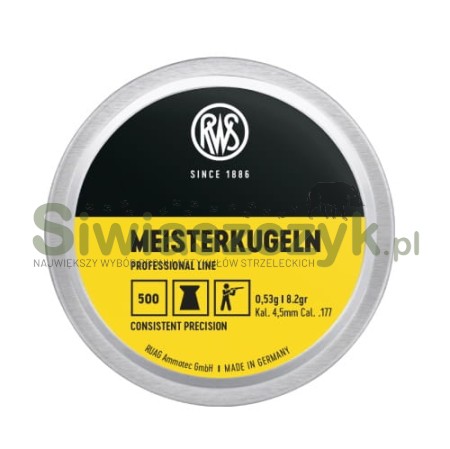 Śrut RWS Meisterkugeln 4,51/500 0,53g(8,20gr)(2136031)-121102
