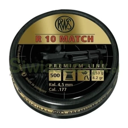 Śrut RWS R 10 Match 4,51/500 0,53g(8,20gr)(2137372)-121107