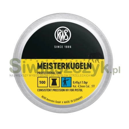 Śrut RWS Meisterkugeln 4,51/500 0,45g(7,00gr)(2315020)-121108