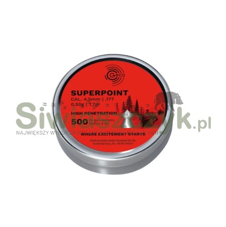 Śrut diabolo GECO 4,50/500 0,45g(7,00gr)(2137453)-121110