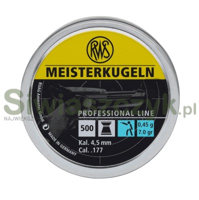 Śrut RWS Meisterkugeln 4,50/500 0,45g(7,00gr)(2315446)-121111