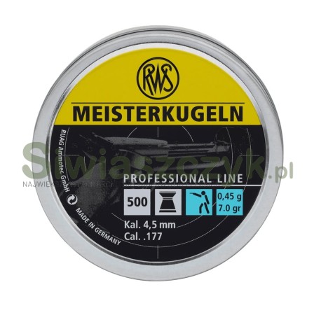 Śrut RWS Meisterkugeln 4,49/500 0,45g(7,00gr)(2315445)-121112