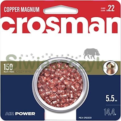 Zestaw śrutów CROSMAN Magnum Domed 5,5/150 0,93(14,4gr)(CPD22)-121130