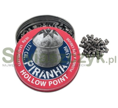 Śrut CROSMAN Piranha Hollow Point 4,5/400 0,68(10,5gr)(LPPH7)-121134