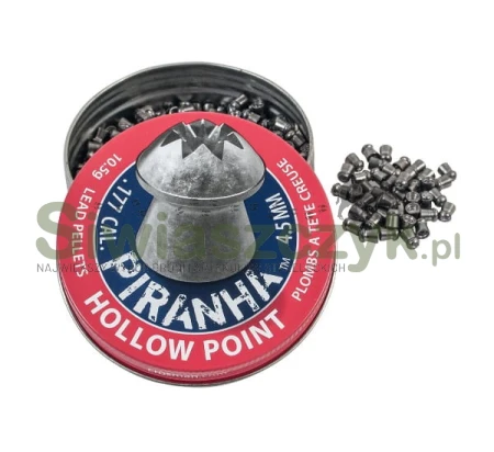Śrut CROSMAN Piranha Hollow Point 4,5/400 0,68(10,5gr)(LPPH7)-121134