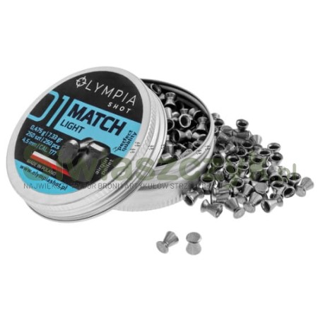 Śrut OLYMPIA Shot Match Light 4,5/250 0,475g(7,33gr)(ML-250)-121147