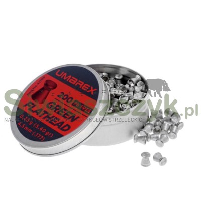 Śrut UMAREX Green Flathead 4,5/200 0,35g(5,40gr)(4.1709)-121149
