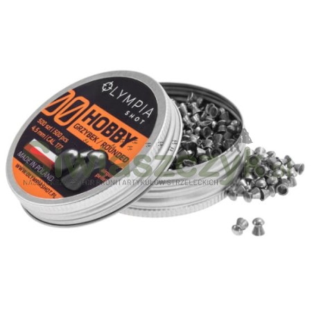 Śrut OLYMPIA Hobby Rounded 4,5/500 0,51g(7,87gr)(HG-500)-121188