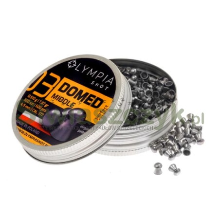 Śrut OLYMPIA Domed Middle 4,5/500 0,51g(7,87gr)(DM-500)-121190