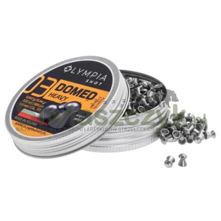 Śrut OLYMPIA Domed Middle 4,5/500 0,535g(8,44gr)(DH-500)-121192