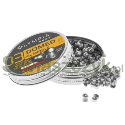 Śrut OLYMPIA Domed XL Middle 6,35/150 1,62g(25gr)(DXL-150)-121193