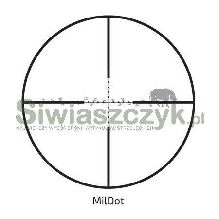 Luneta Delta Optical Titanium 4-16x42 Mil Dot (DO-2412)-105218