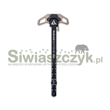 Dźwignia RADIAN wentylowana,obustronna AR15 FDE (Raptor-SD)-122518