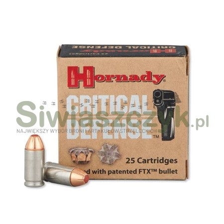 Amunicja HORNADY 9x18 FTX 6,15g(95gr)(91000)-107479