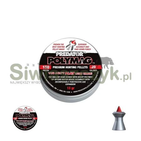 Śrut diabolo JSB POLYMAG PREDATOR 5,51/150 0,84g(13,00gr)(1003-01-150)-120945