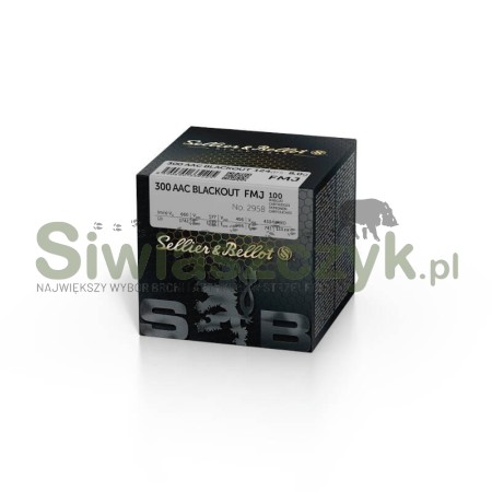 Amunicja S&B 300AAC Blackout FMJ 9,55g(147gr)-122535