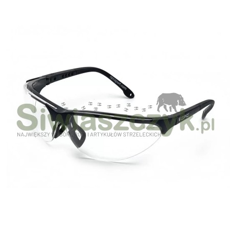 Okulary OPC TACTIC HAWK Matt Black Clear-122565