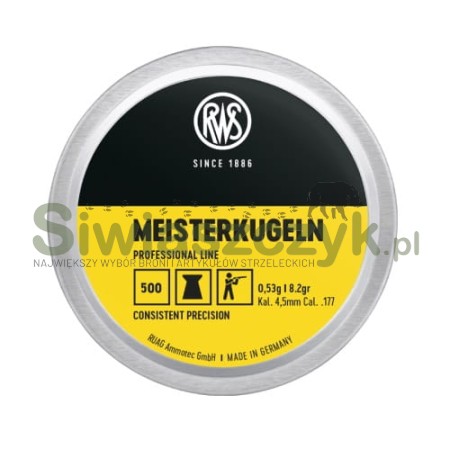 Śrut RWS Meisterkugeln 4,49/500 0,53g(8,20gr)(2136023)-121100