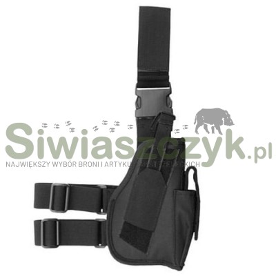 Kabura udowa 8FIELDS compact/subcompact- Black-123600