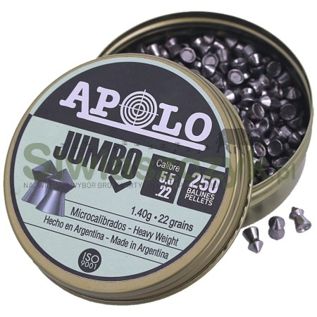 Śrut APOLO Jumbo Extra Heavy 5,50/250 1,40g(22,0gr)(E19921)-120842