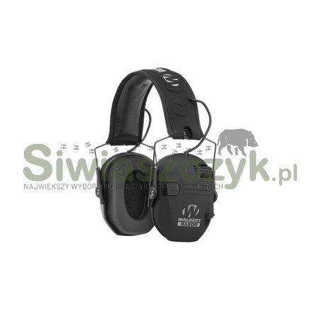 Ochronniki słuchu WALKER's Razor Slim - Czarne (GWP-RSEM)-120021