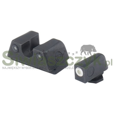 Przyrządy celownicze TRUGLO trytowe Glock Białe (TG231G1XW)-120121