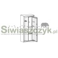 Szafa metalowa Novcan G3/S1/4 RAL9002-106716