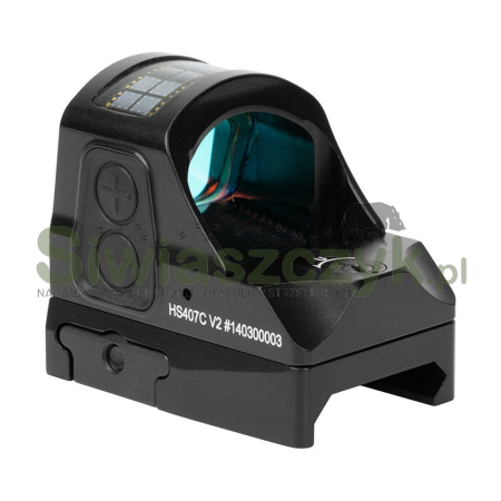 Kolimator HOLOSUN HS407C V2 Micro Red Dot Solar Panel-111992