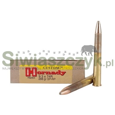 Amunicja HORNADY 9,3x74R SP-RP 18,5g(286gr)(82304) -120149