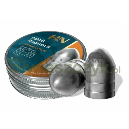 Śrut Diabolo H&N RABBIT MAGNUM II 4,5/200 1,02g(15,74gr)-120823