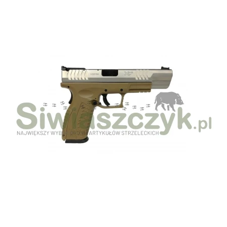 Pistolet XDM-9 5,25'' srebrno-brązowy (SBR) kal: 9x19-107504