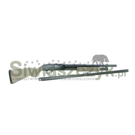 Strzelba MOSSBERG MAVERICK 88 18,5' i 28' kal.12/76 (31019)-120303