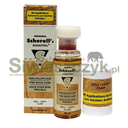 Olej SCHERELL's SCHAFTOL złoty 50ml -120519