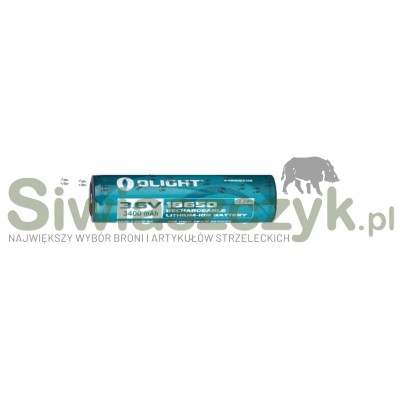 Akumulator OLIGHT 3,6V; 3400mAh, 18650-124860