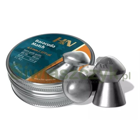 Śrut Diabolo H&N BARACUDA Match 4,52/400 0,69g(10,65gr)-124873
