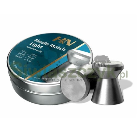 Śrut Diabolo H&N FINALE MATCH LIGHT 4,49/500 0,51g(7,87gr)-124884