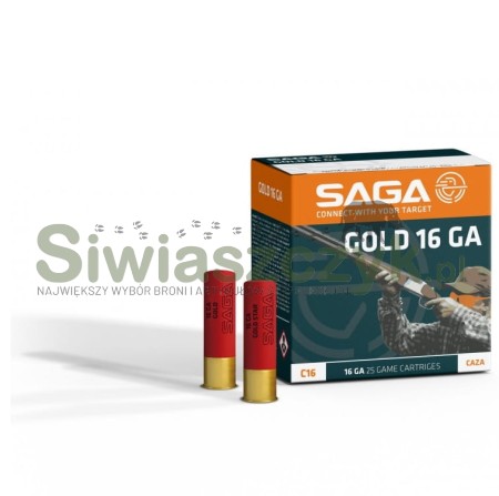 Naboje SAGA 16/70 GOLD 28g (P5)-124890