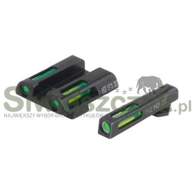 Zestaw HI-VIZ Glock 42/43 LiteWave H3 muszka + szczerbinka (GLN321)-124940