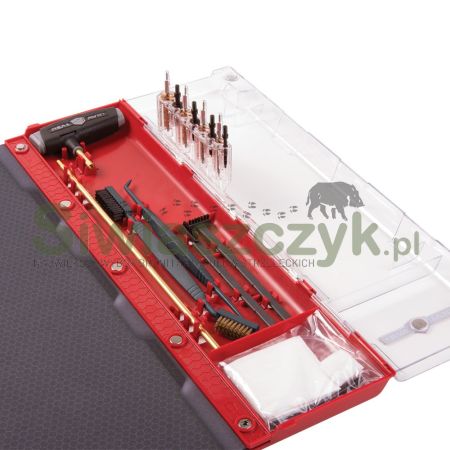 Mata rusznikarska REAL AVID z zestawem narzędzi Master Cleaning Station Handgun (AVMCS-P)-111491