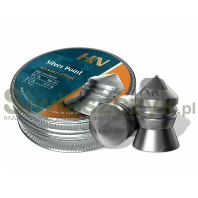 Śrut Diabolo H&N Silver Point 4,50/500 0,75g(11,57gr)-120819