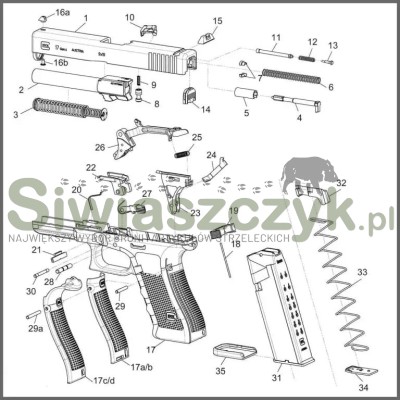 Przerywacz GLOCK 3,5Kg (735)-125156