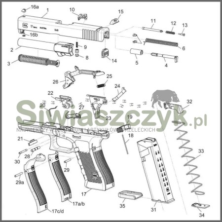 Przerywacz GLOCK 3,5Kg (735)-125156