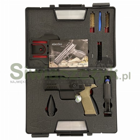 Pistolet AgaOglu AHSS FXS-9 Desert kal. 9x19-120201