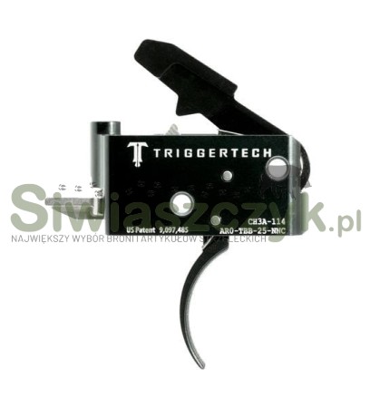 Mechanizm spustowy TRIGGERTECH AR15 Adaptable Curved PVD Black Two Stage-125184