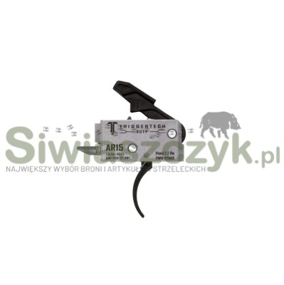 Mechanizm spustowy TRIGGERTECH AR15 Duty Curved PVD Black 3.5lbs Two Stage-125206