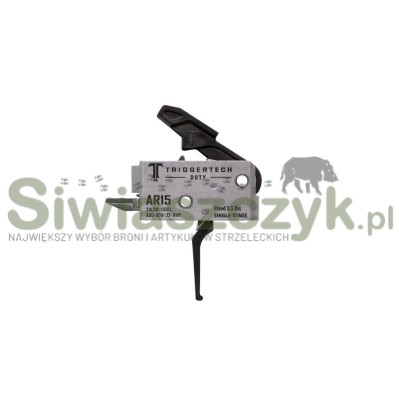 Mechanizm spustowy TRIGGERTECH AR15 Duty Flat PVD Black 3.5lbs Single Stage-125207