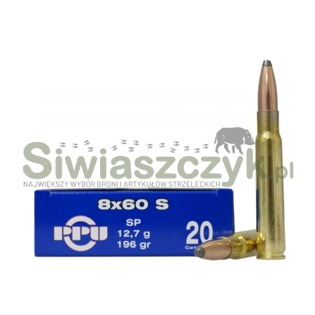 Amunicja PRVI Partizan kal. 8x60S SP 12,7g(196gr)-124683